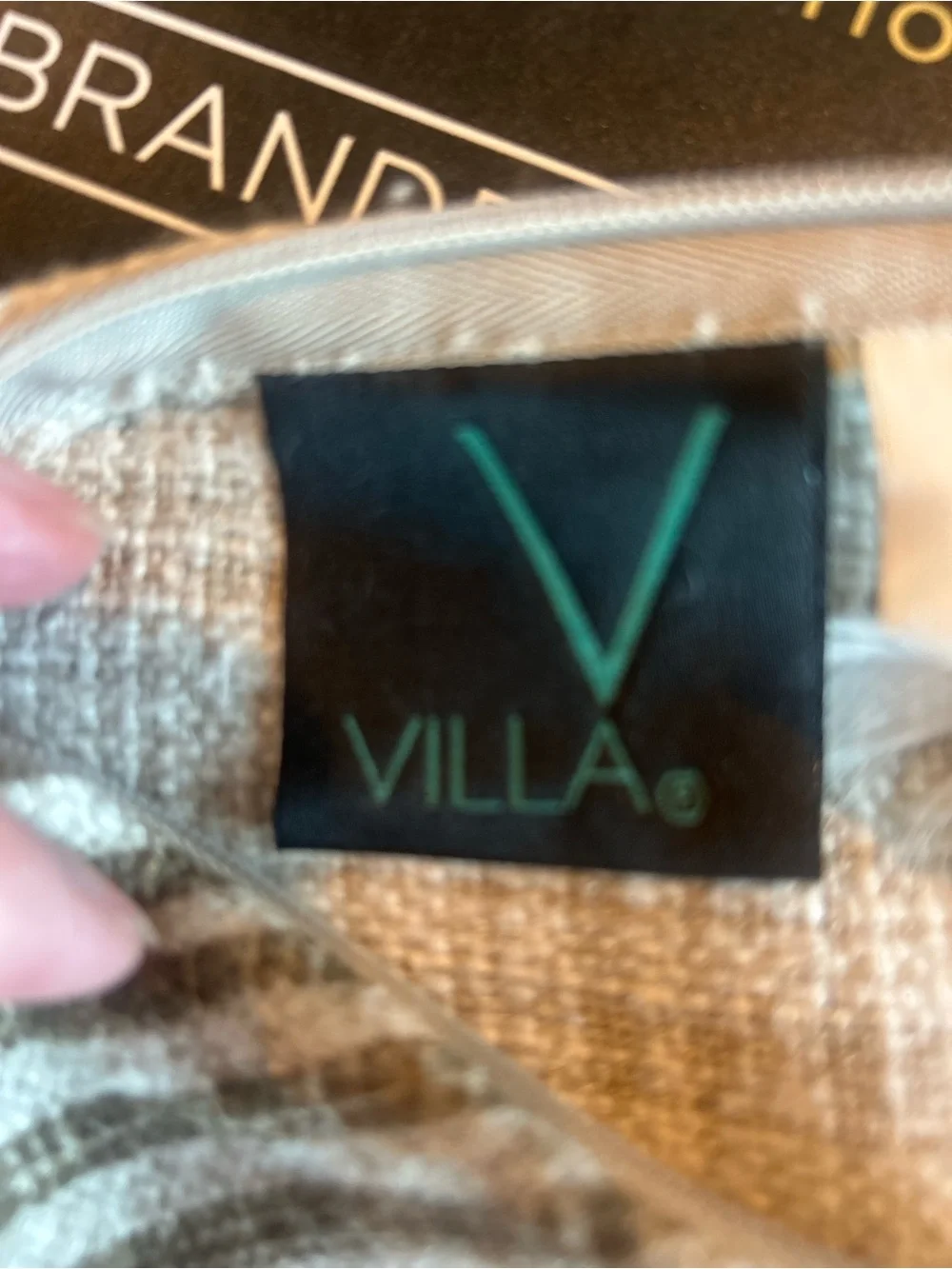 Villa by Classic Home Tassel Pillow Cover